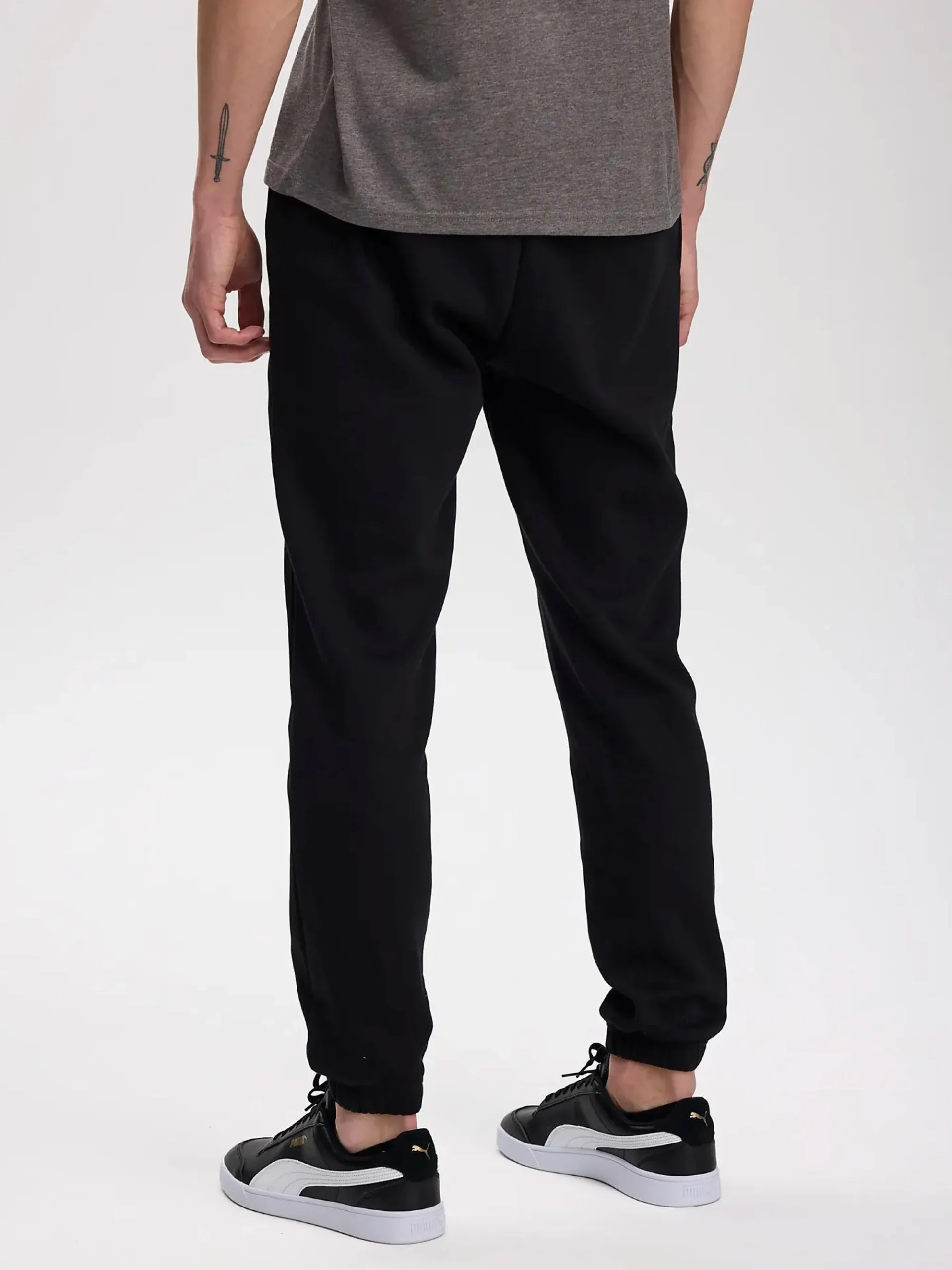 TAKEOFF basic cuffed sweatpant, joggebukser, herre- Basisplagg|Bukser·Joggebukser
