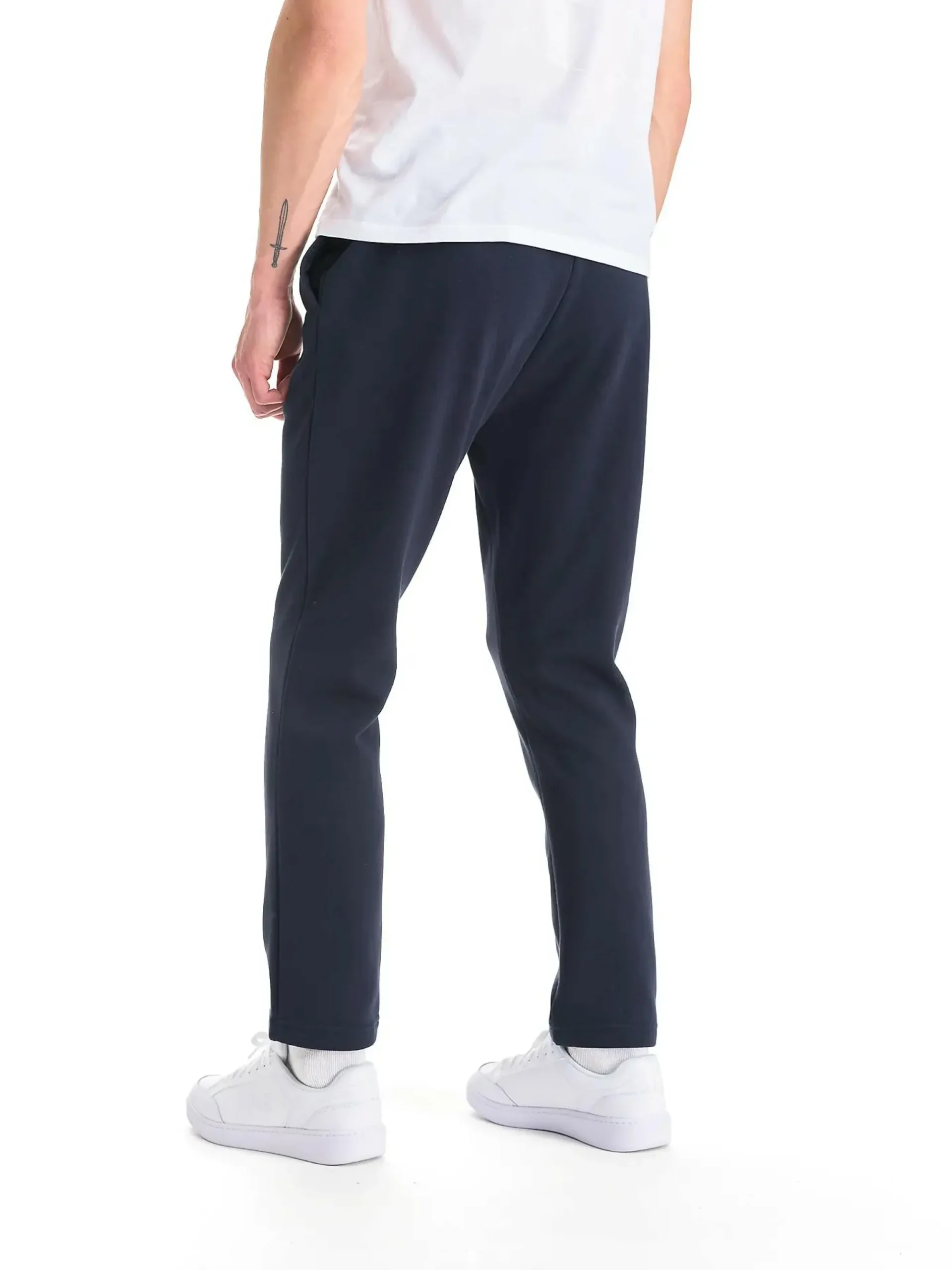 TAKEOFF basic straight sweatpant m- Basisplagg|Bukser·Joggebukser