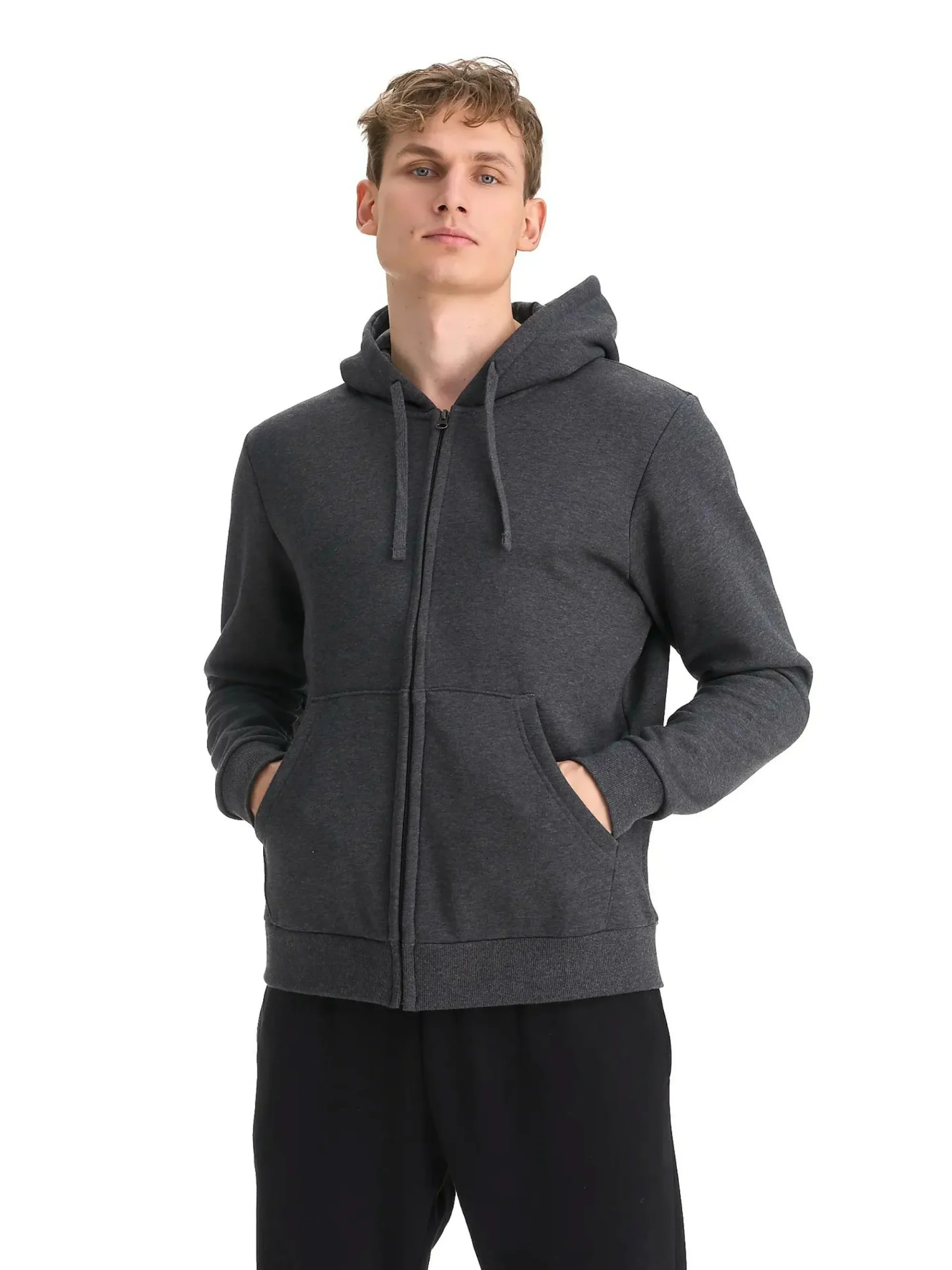 TAKEOFF basic zip hood m- Basisplagg|Genser·Hettegensere