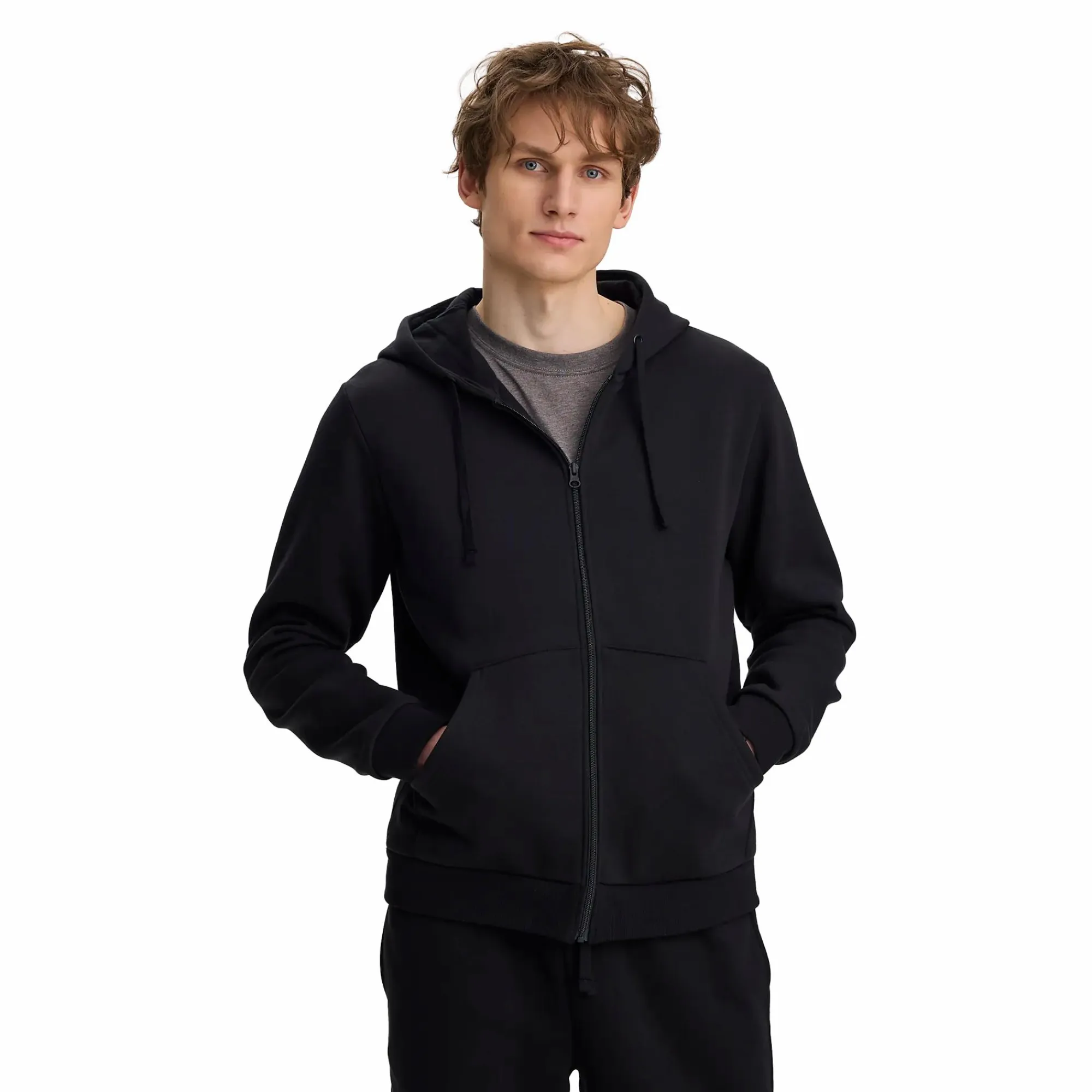 TAKEOFF basic zip hood m- Basisplagg|Genser·Hettegensere