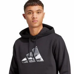 ADIDAS camo 3b hood m- Genser·Hettegensere