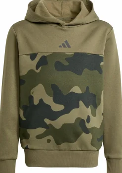 ADIDAS camo fl hood jr- Genser·Hettegensere