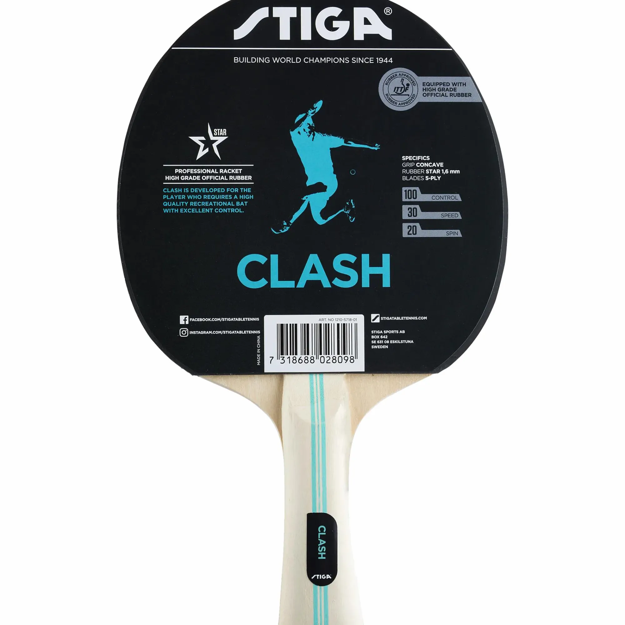 STIGA clash hobby rack- Bordtennis