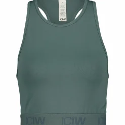 ICANIWILL define seamless logo cropped tank top- Treningsklær