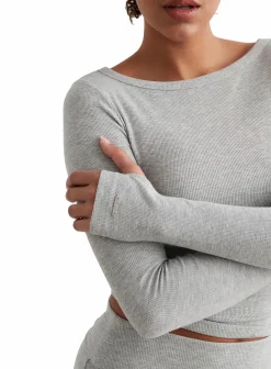 AIM´N ease ribbed long sleeve top- Genser·Treningsgensere