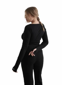 AIM´N ease ribbed long sleeve top- Genser·Treningsgensere