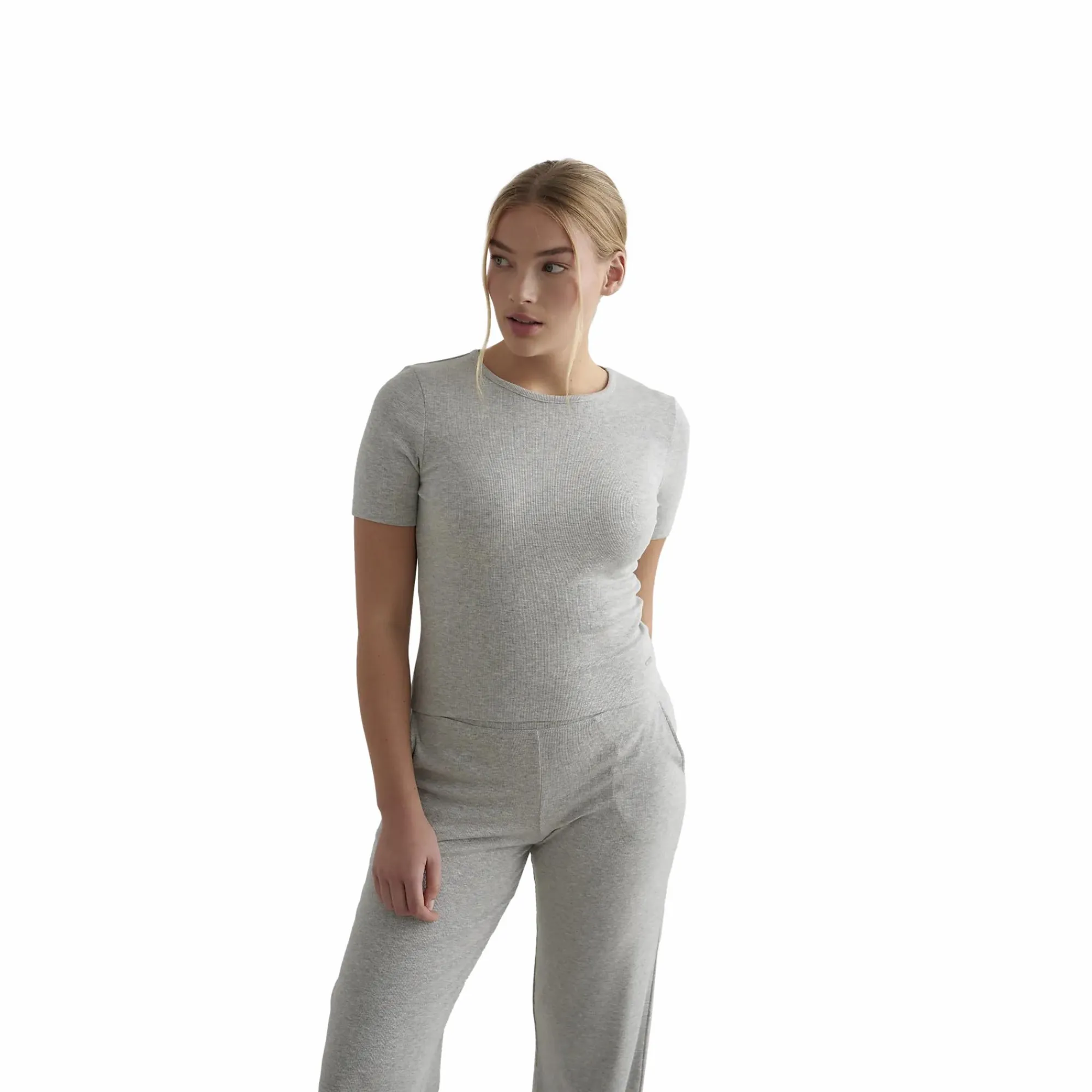 AIM´N ease ribbed short sleeve- Genser·Treningsgensere