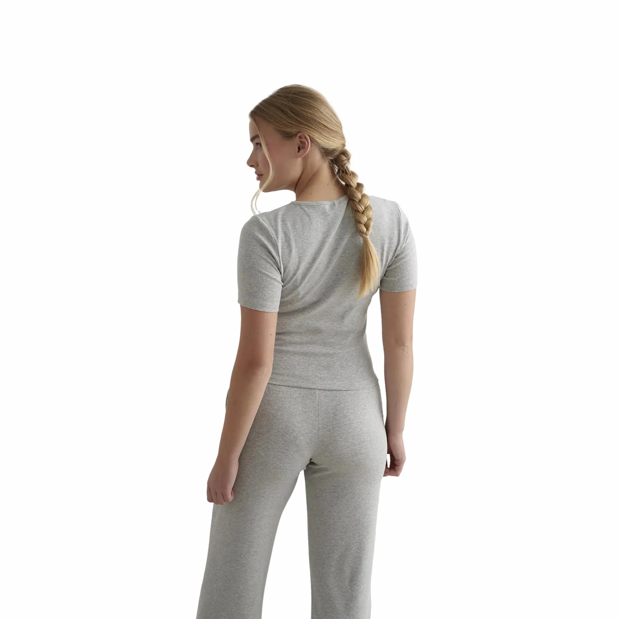 AIM´N ease ribbed short sleeve- Genser·Treningsgensere