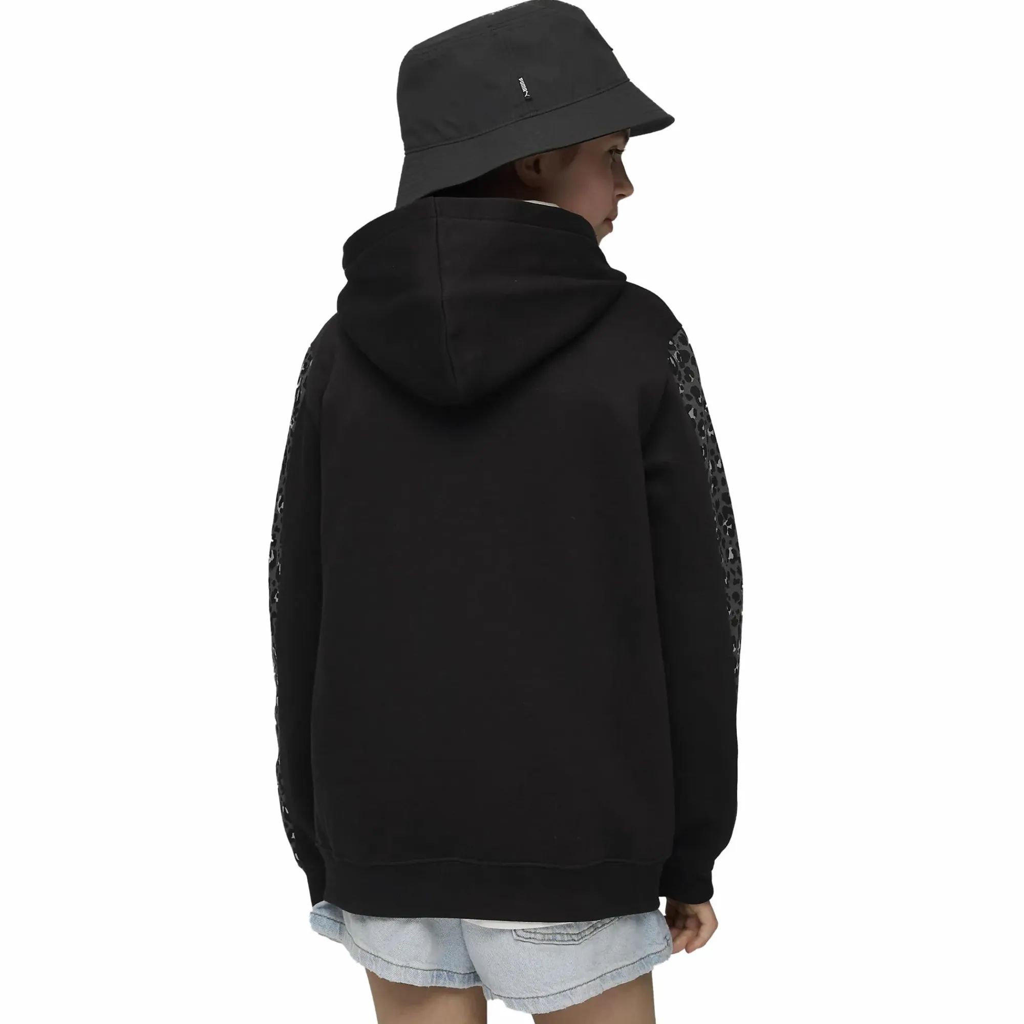 PUMA ess graphic animal hoodie jr- Genser·Hettegensere
