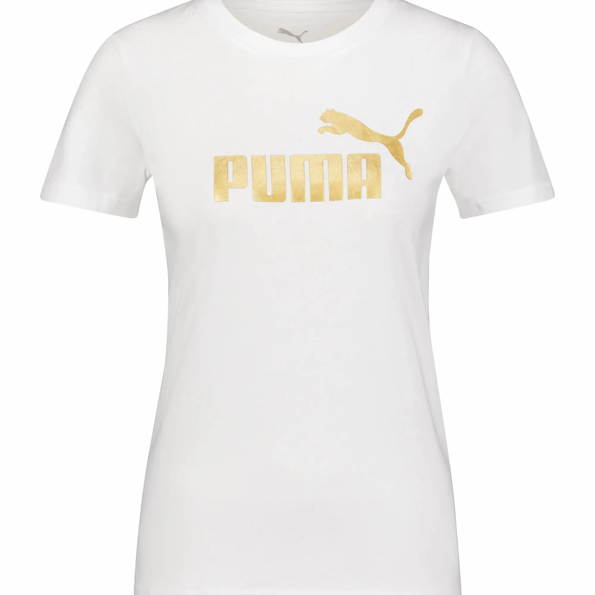 PUMA ess metallic tee logo w- Topper & Singlet·Topper