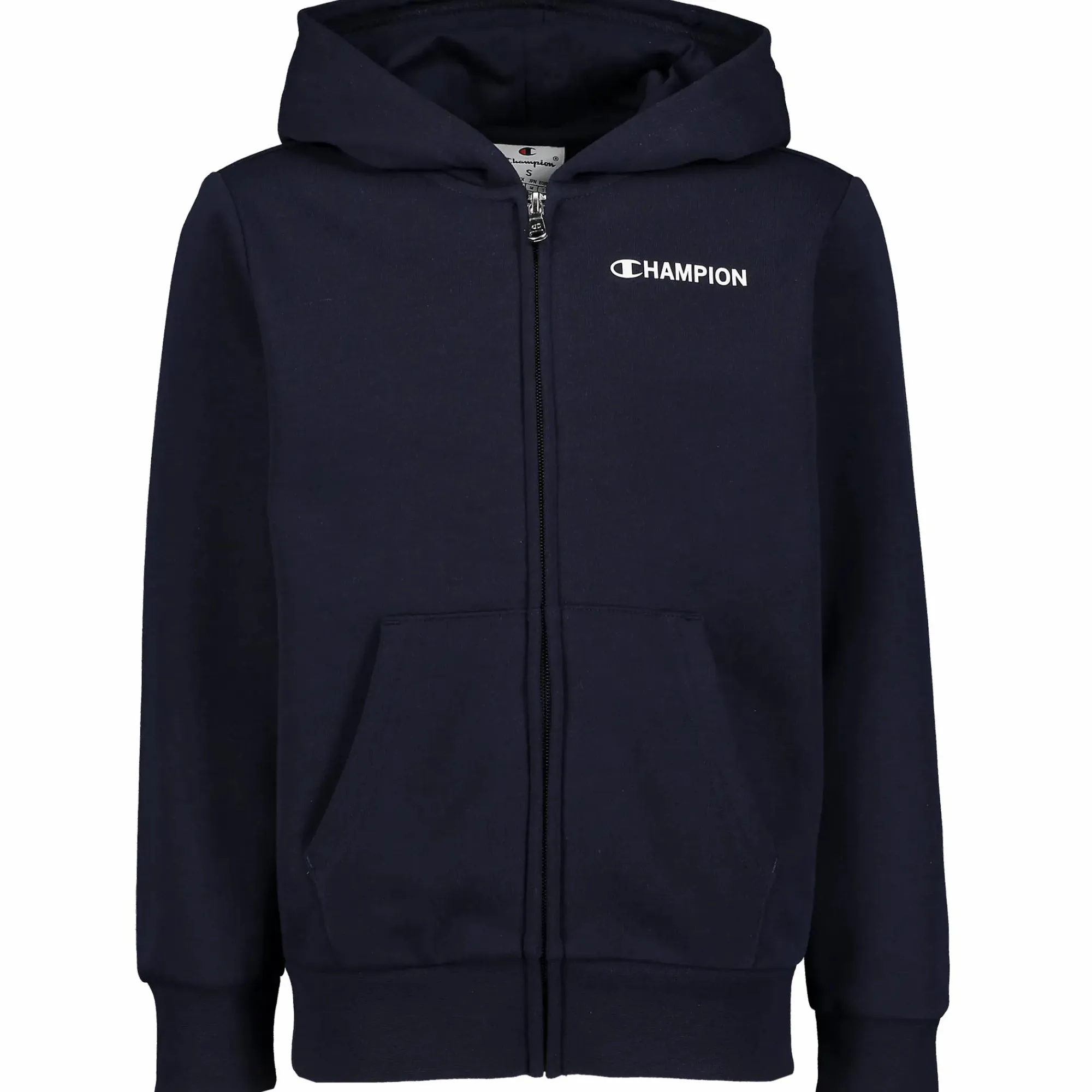 CHAMPION hooded full zip sweatshirt jr- Genser·Hettegensere