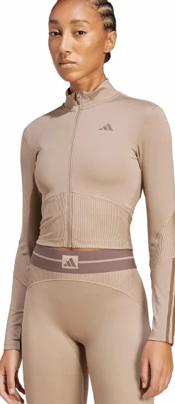 ADIDAS hyg rib track j- Genser·Treningsgensere|Treningsklær