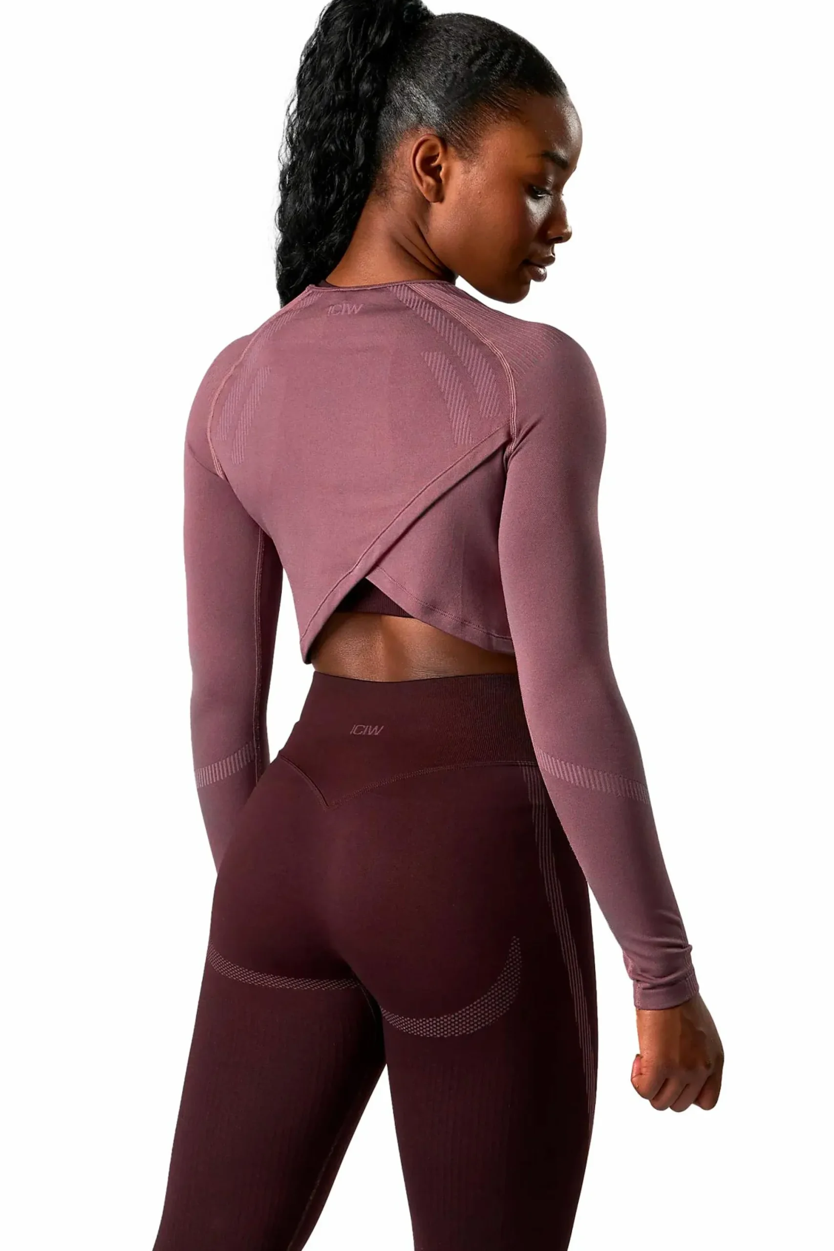ICANIWILL impact seamless ls crop top- Topper & Singlet·Treningstopper|Treningsklær