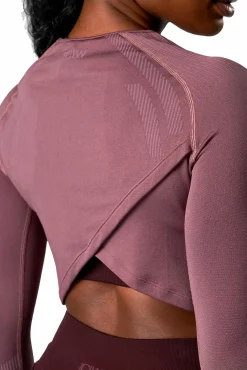 ICANIWILL impact seamless ls crop top- Topper & Singlet·Treningstopper|Treningsklær