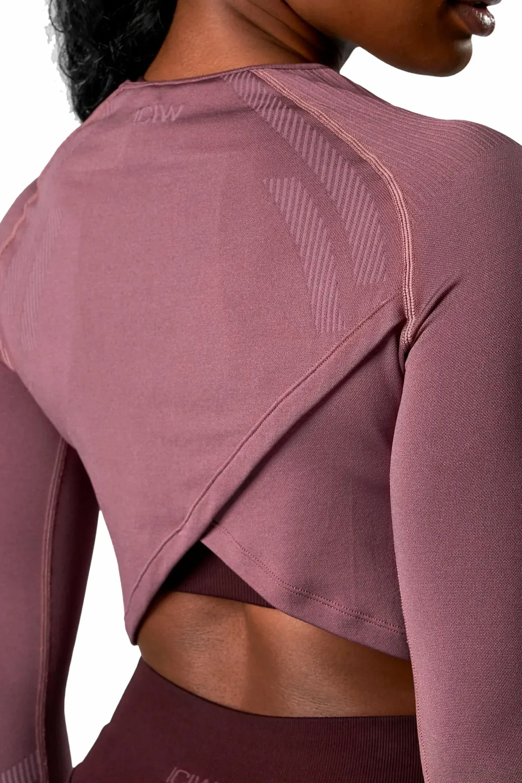 ICANIWILL impact seamless ls crop top- Topper & Singlet·Treningstopper|Treningsklær