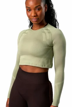 ICANIWILL impact seamless ls crop top- Topper & Singlet·Treningstopper|Treningsklær