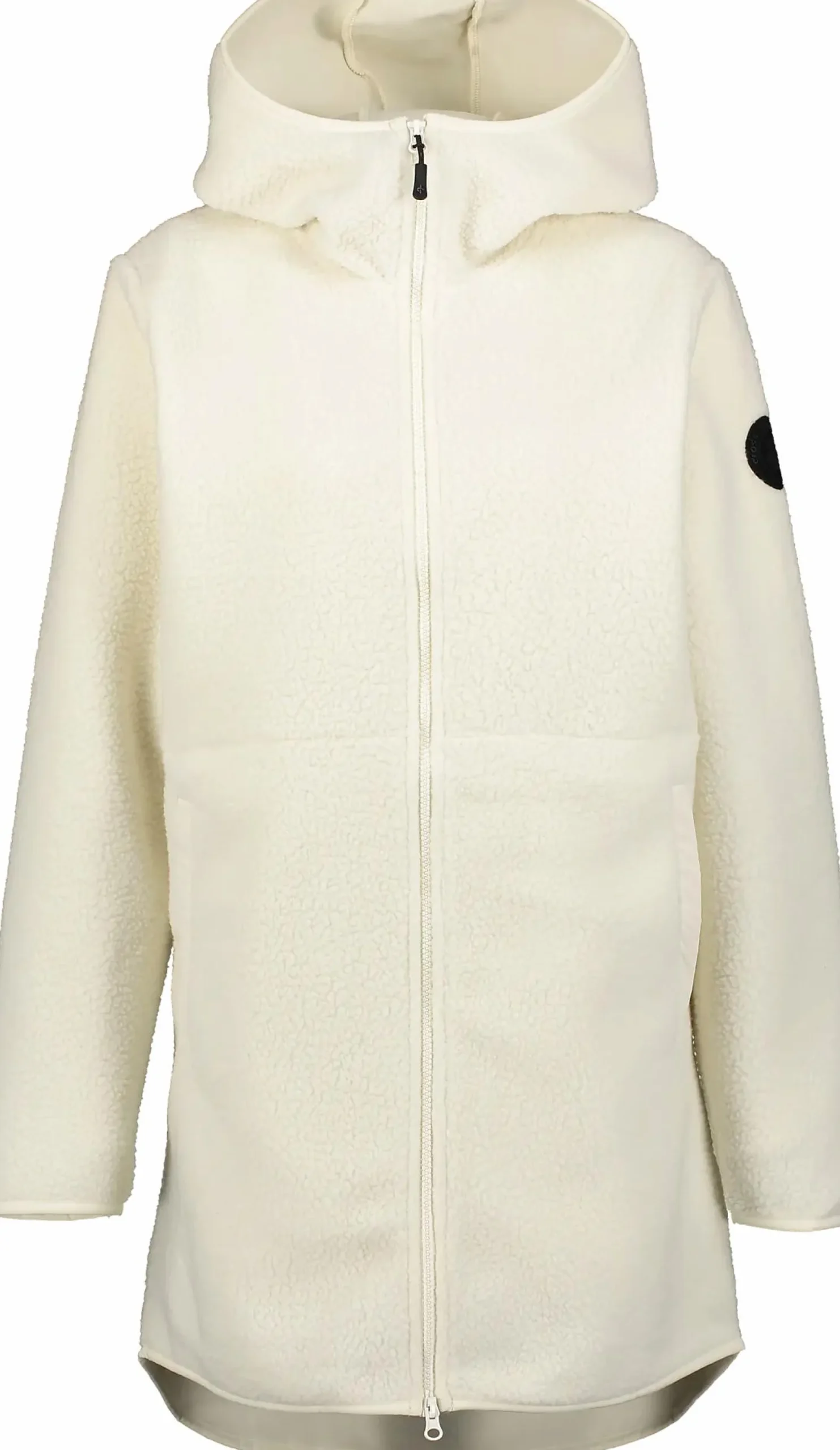 CROSS SPORTSWEAR long pile hood, lang fleecejakke, dame- Friluftsklær|Fleece