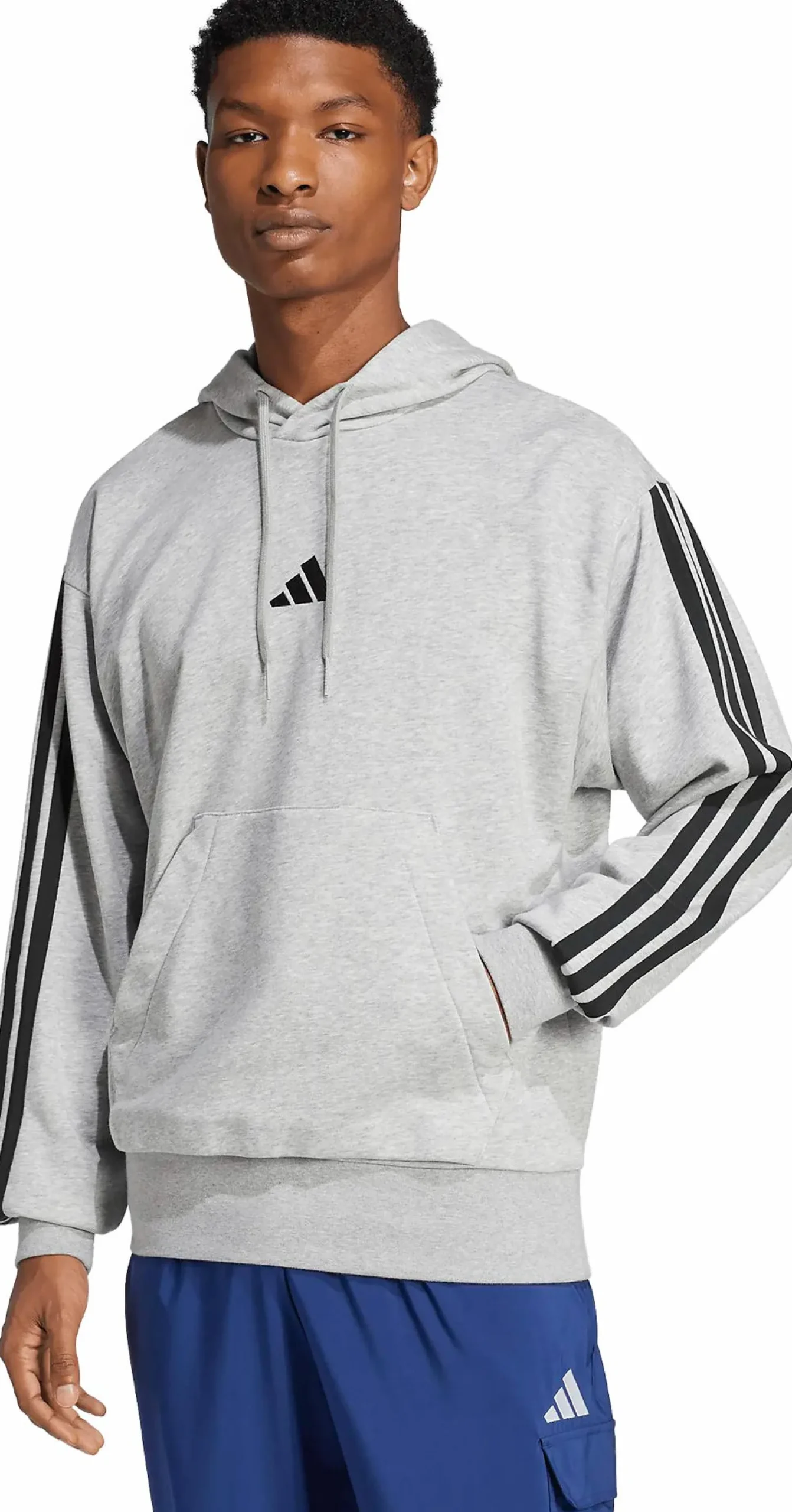 ADIDAS m 3s ft hoodie- Genser·Hettegensere