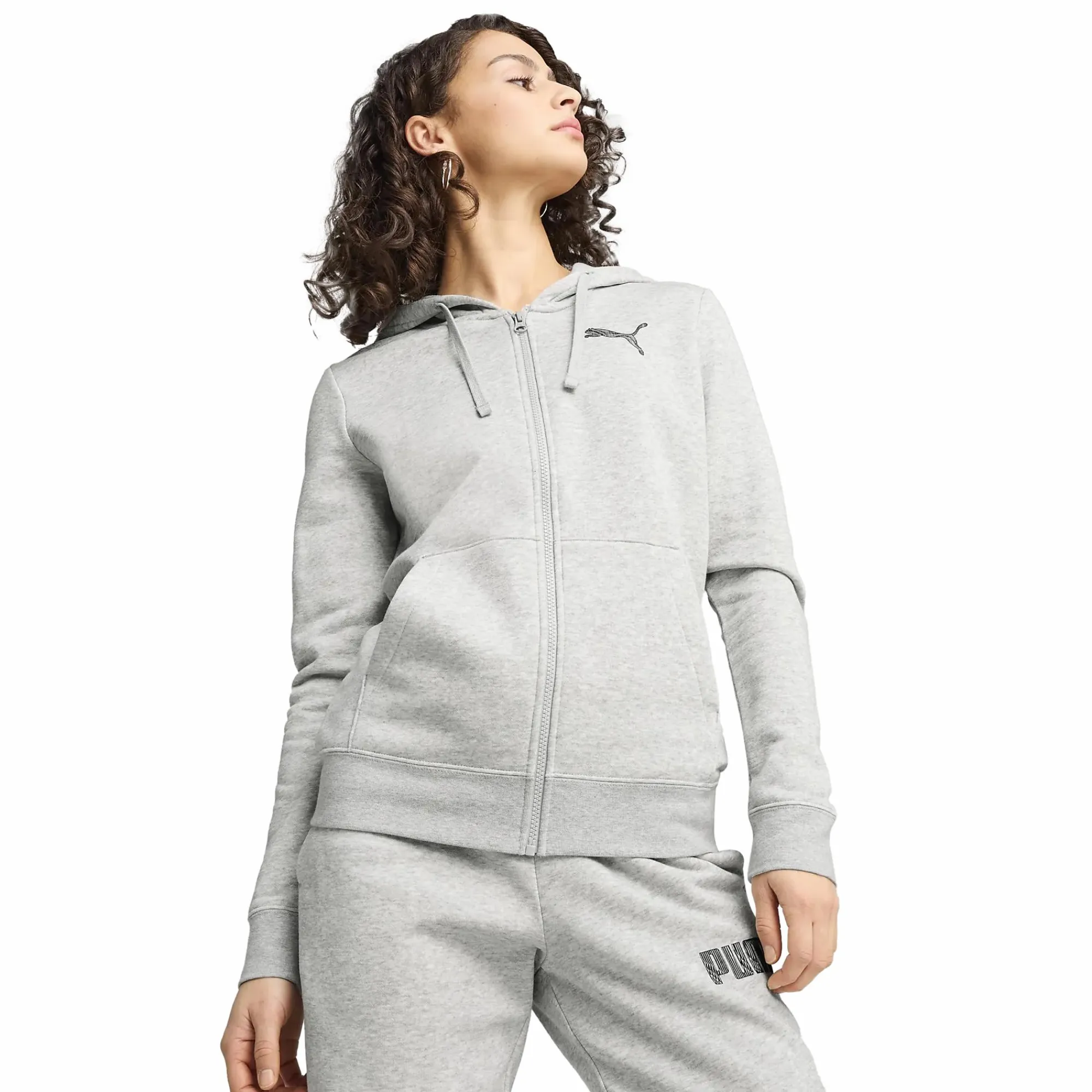 PUMA mass merch zip hood w- Genser·Hettegensere
