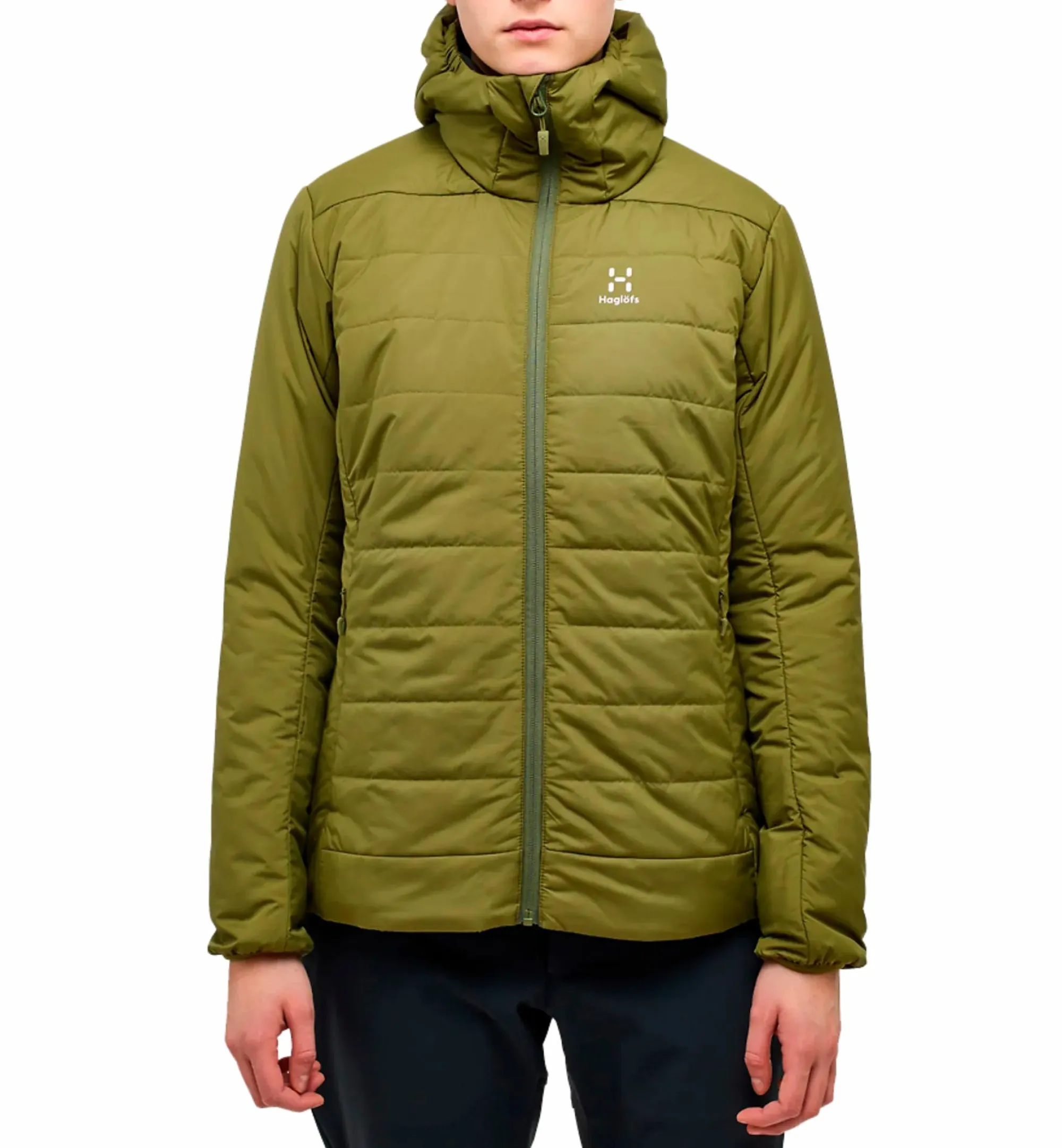 HAGLÖFS mimic silver hood women- Jakker·Dunjakker|Jakker·Vinterjakker