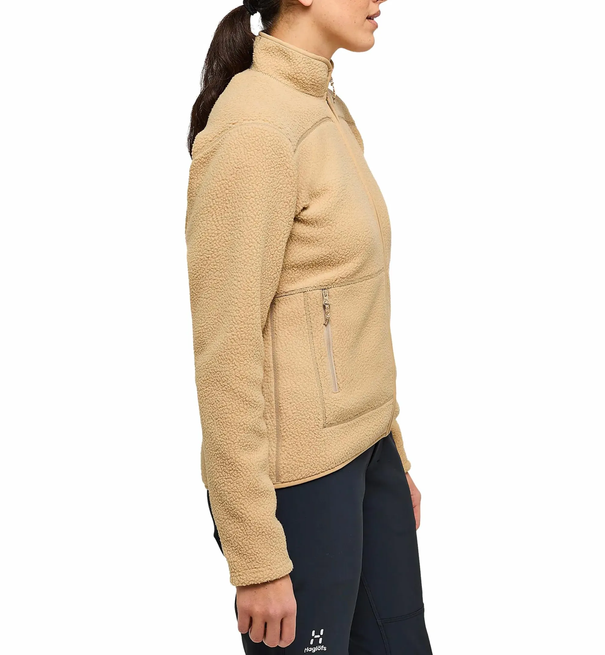 HAGLÖFS mossa pile jacket women- Fleece|Genser·Fleecegensere