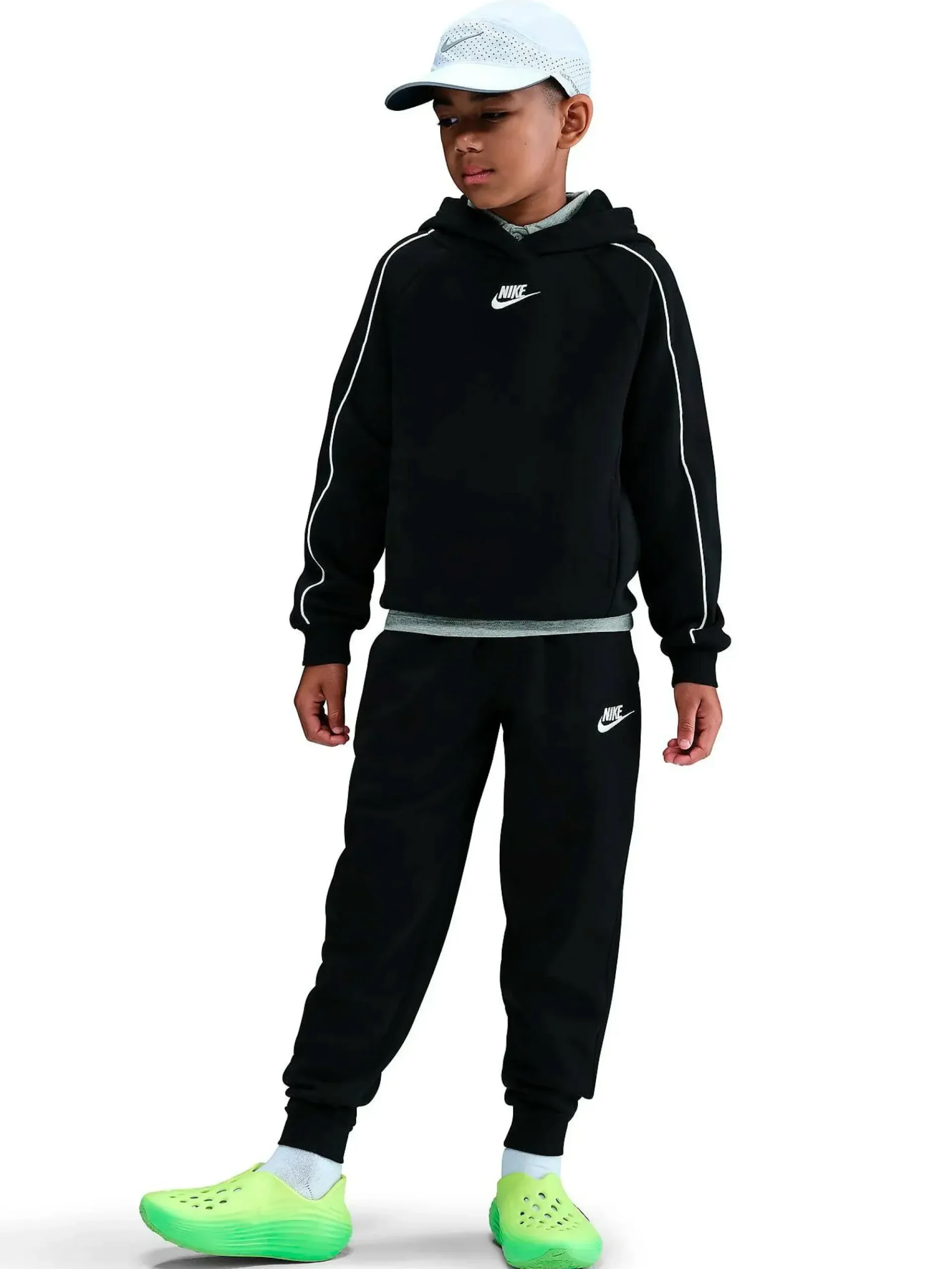 NIKE sportswear club fleece big kid- Genser·Hettegensere