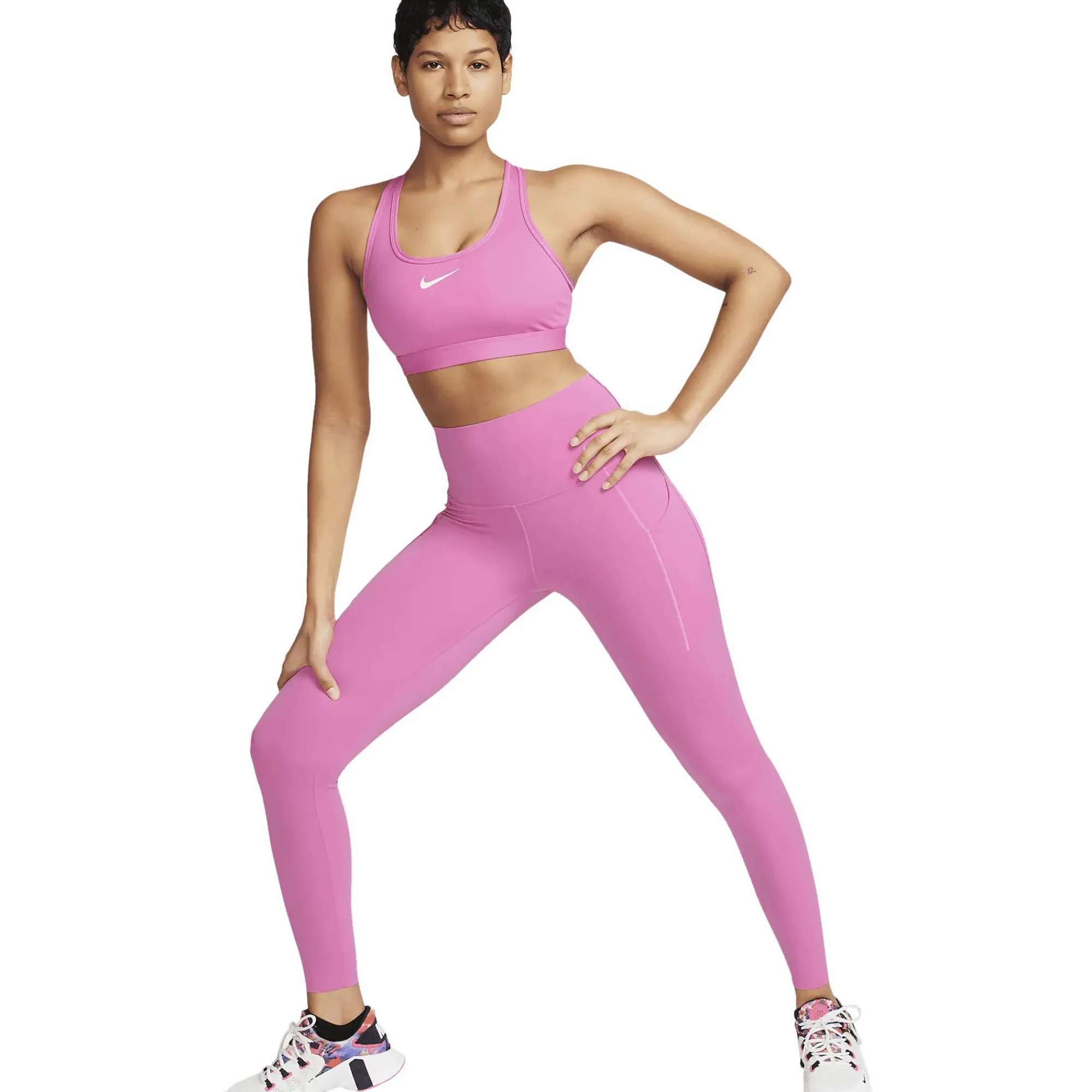 NIKE swoosh medium support women's- Sports-bh|Treningsklær