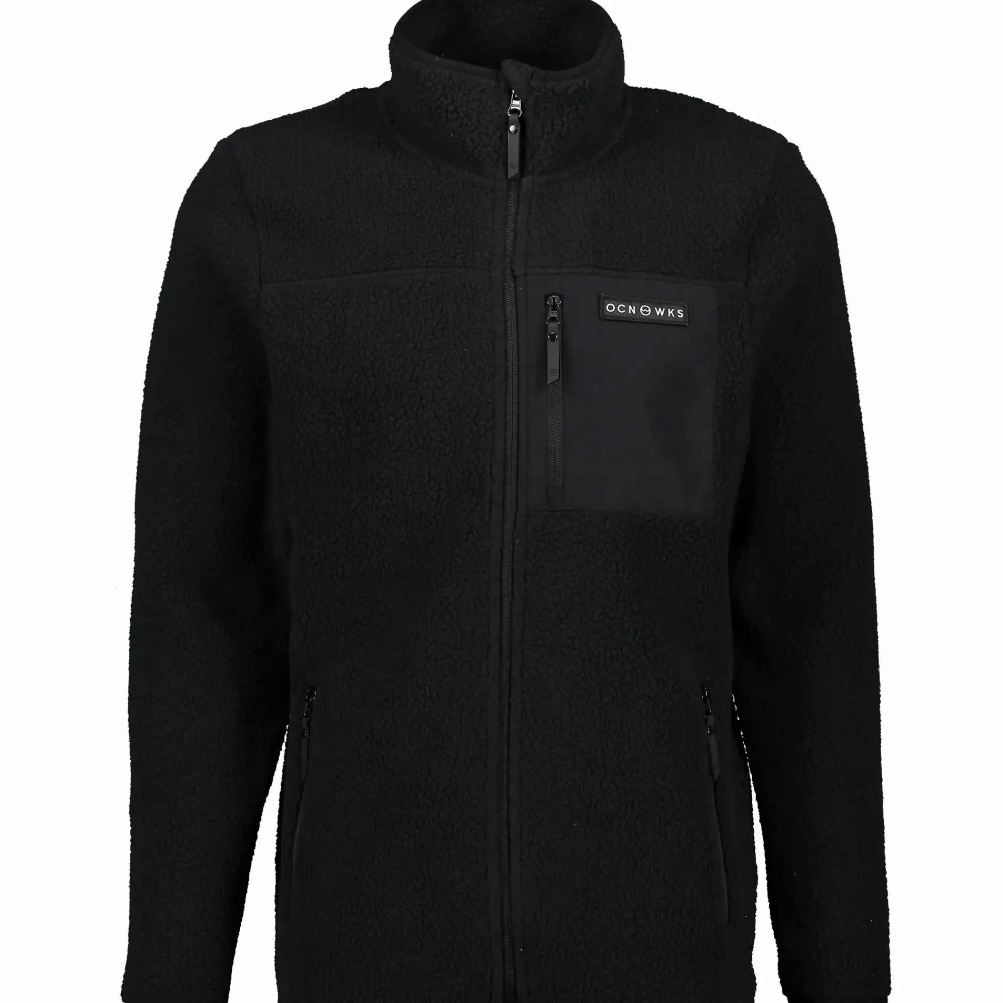 OCEAN WORKS pile zip jacket m- Fleece|Genser·Fleecegensere
