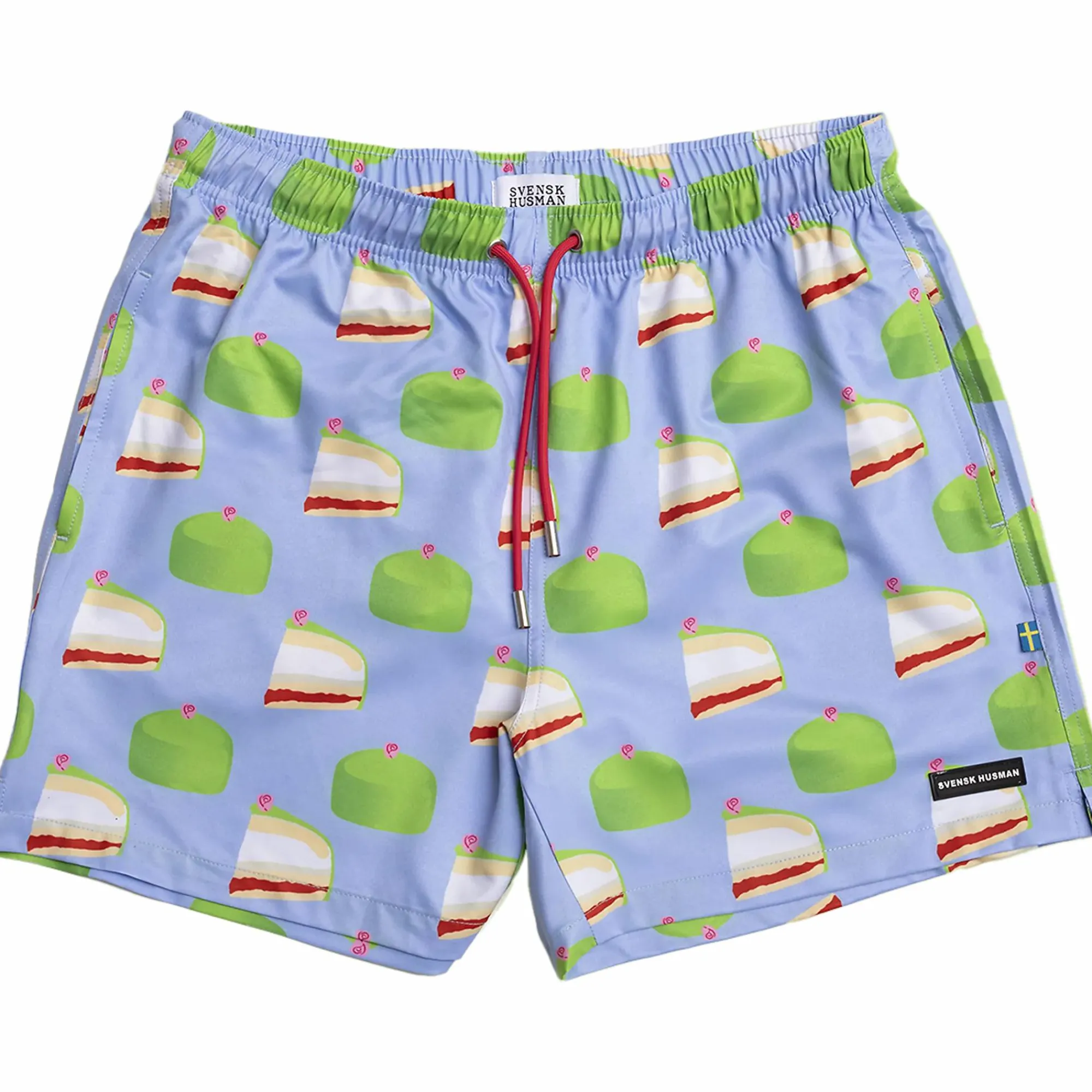 SVENSK HUSMAN printed beach shorts m- Badetøy|Badeshorts