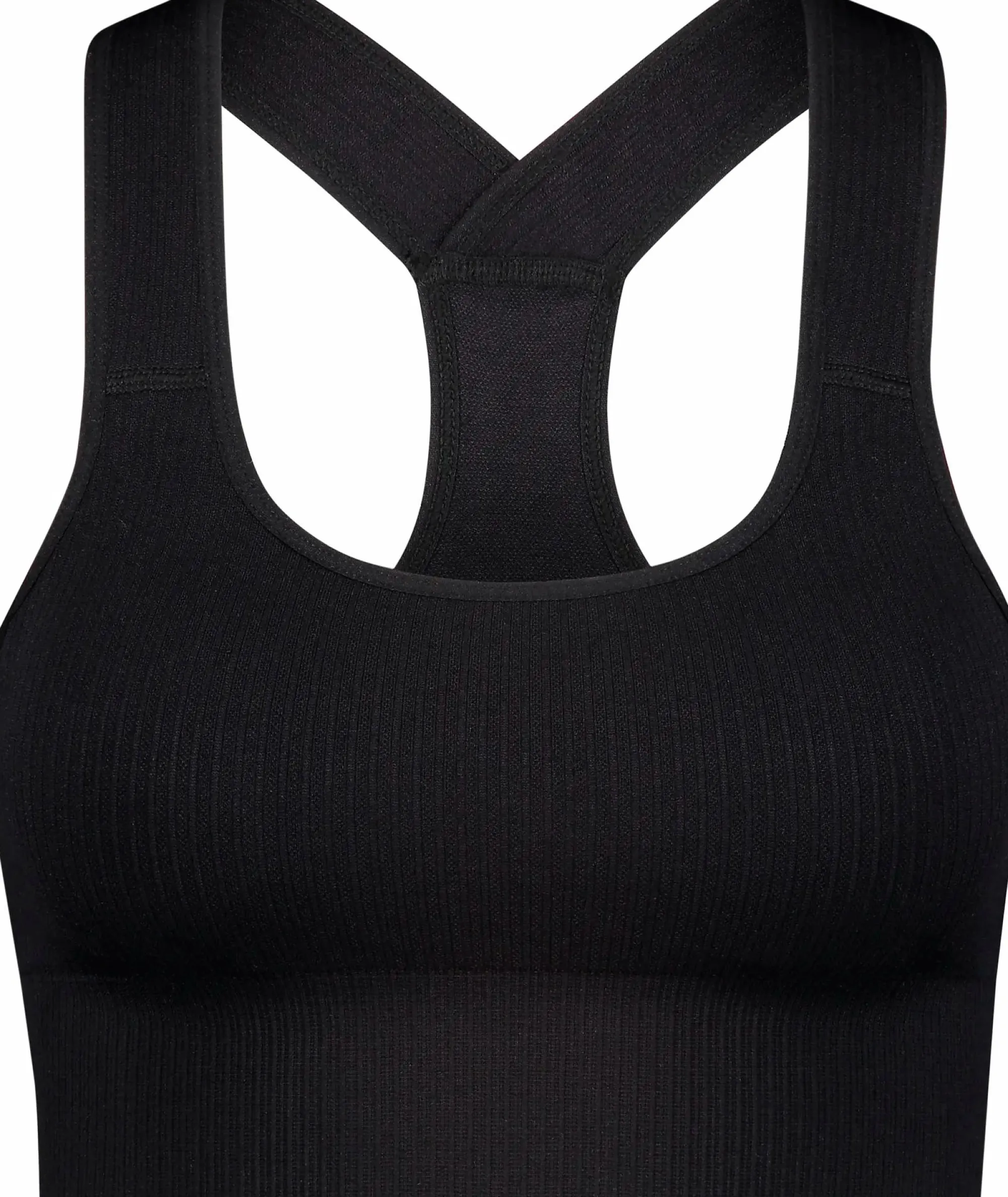 TRIDRI ribbed seamless bra w- Sports-bh|Treningsklær