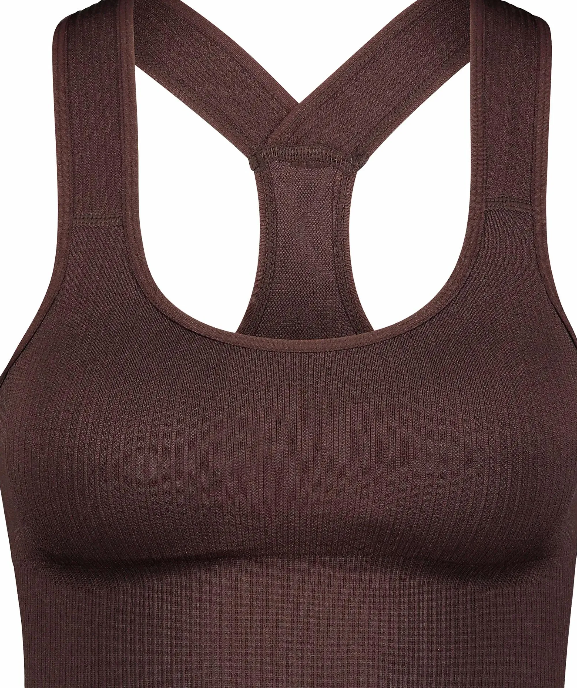 TRIDRI ribbed seamless bra w- Sports-bh|Treningsklær
