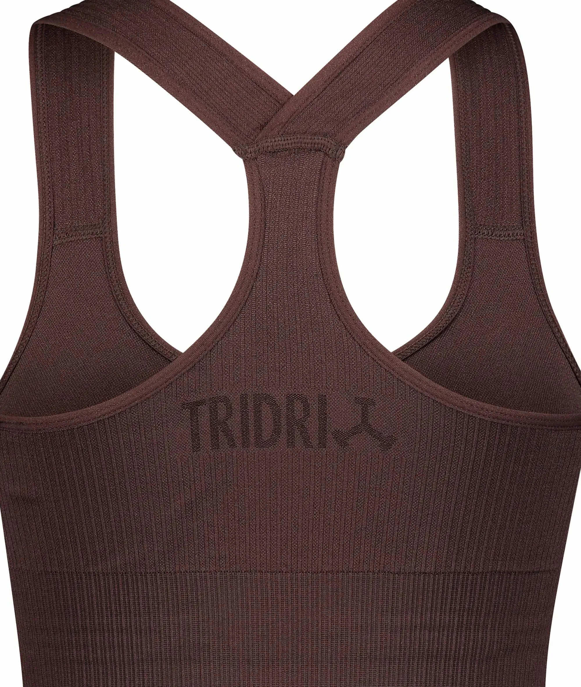 TRIDRI ribbed seamless bra w- Sports-bh|Treningsklær