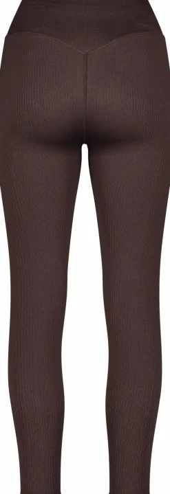 TRIDRI ribbed seamless tights w- Tights·Treningstights|Tights·Løpetights