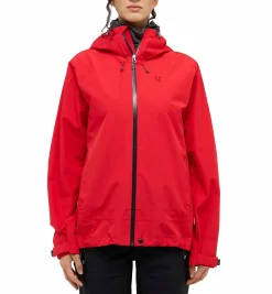 HAGLÖFS rosson proof jacket women- Friluftsklær|Regn- Og Skalljakker