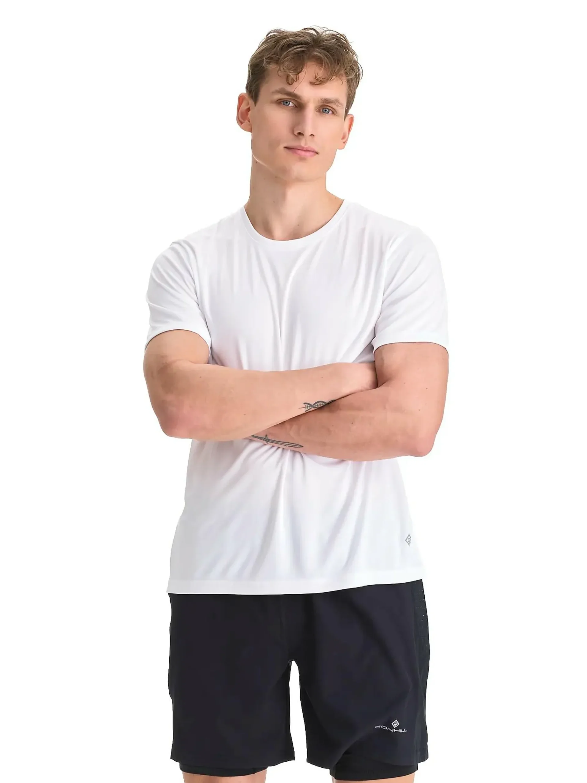 RONHILL run tee m- Løpeklær