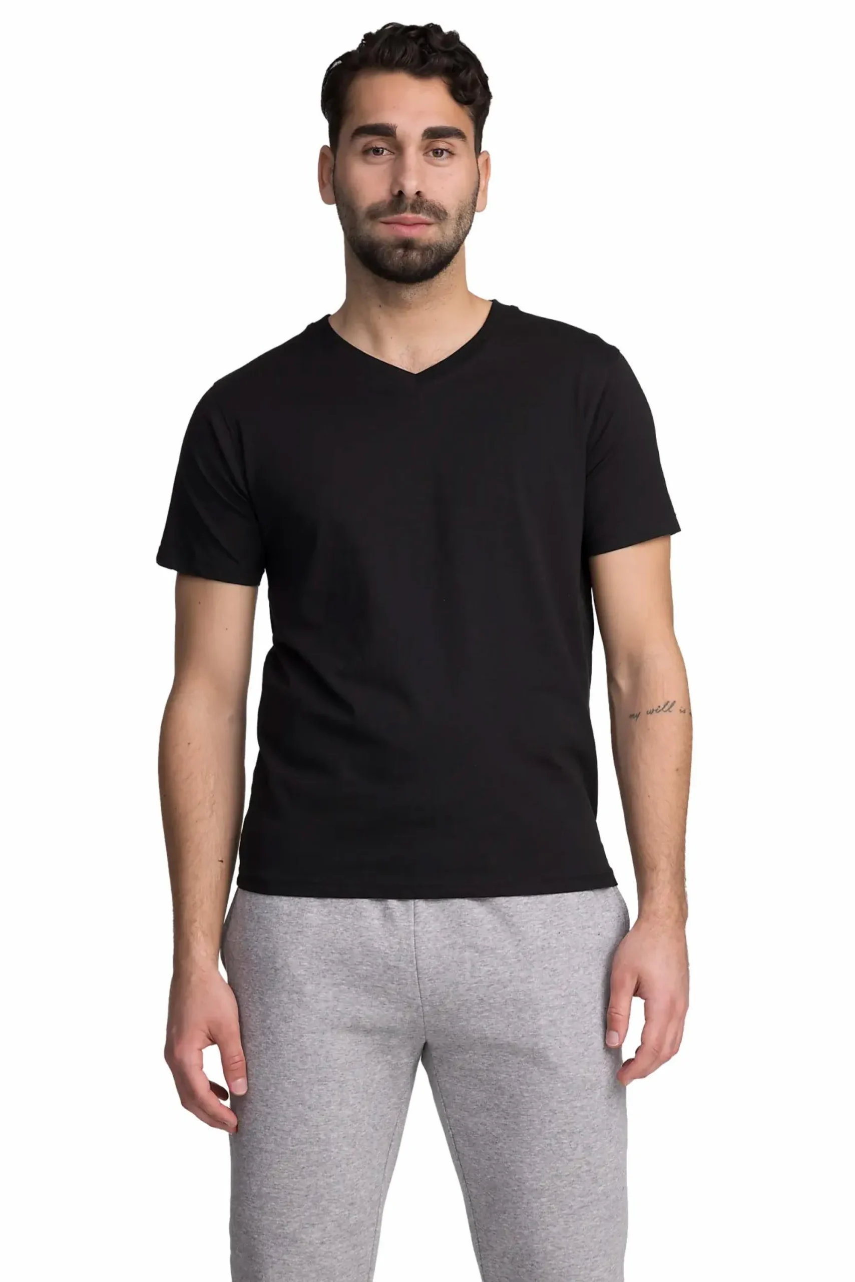 TAKEOFF so basic v-neck t- Basisplagg|T-skjorter Og Singlet·T-skjorter