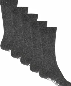 FRANK DANDY so 5p ed solid s u- Basisplagg|Sokker·Bomullssokker