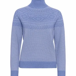 KARI TRAA sonja knit w- Friluftsklær|Genser·Collegegensere