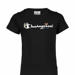 CHAMPION ss printed tee g jr- T-skjorter Og Singlet·T-skjorter