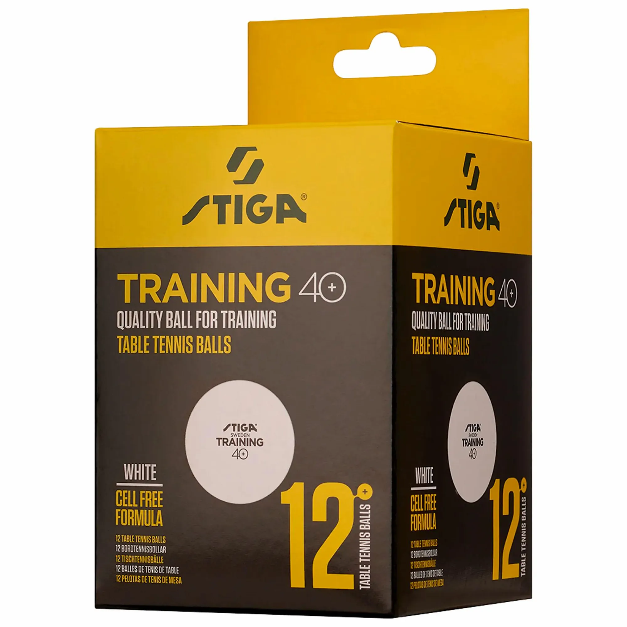 STIGA training ball 12p- Tilbehør Racketsport