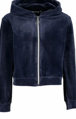 REACTION velour full zip jr- Genser·Hettegensere